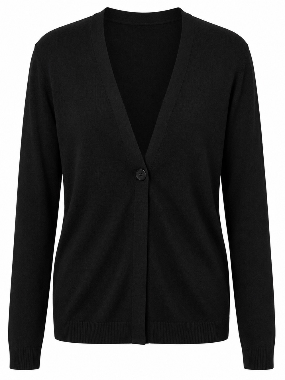 Charter club black button cardigan sweater